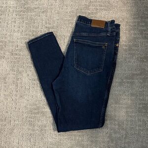 Madewell dark Blue Skinny Jeans